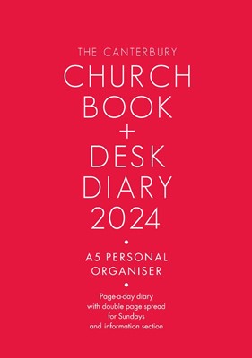 The Canterbury Church Book & Desk Diary 2024 A5 Edition (Loose-leaf)