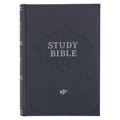 KJV Study Bible, Black, Indexed (Imitation Leather)