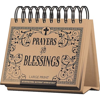 DayBrightener: Prayers & Blessings - Large Print (Spiral Bound)