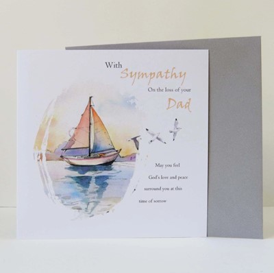 Still Waters Dad Sympathy Card (Cards)