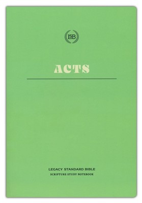 LSB Scripture Study Notebook: Acts (Paperback)