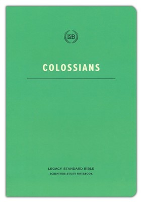 LSB Scripture Study Notebook: Colossians (Paperback)