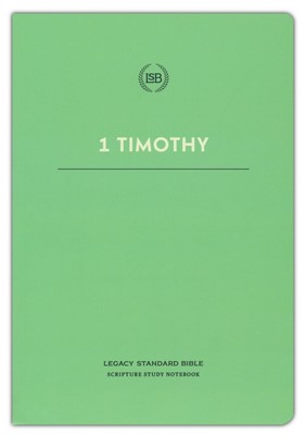 LSB Scripture Study Notebook: 1 Timothy (Paperback)