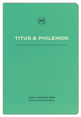 LSB Scripture Study Notebook: Titus & Philemon (Paperback)