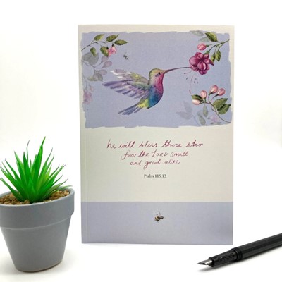 Hummingbird Lined A5 Notebook (Notebook / Blank Book)
