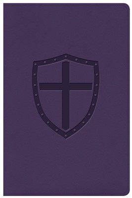 CSB Defend Your Faith Bible, Plum LeatherTouch (Imitation Leather)