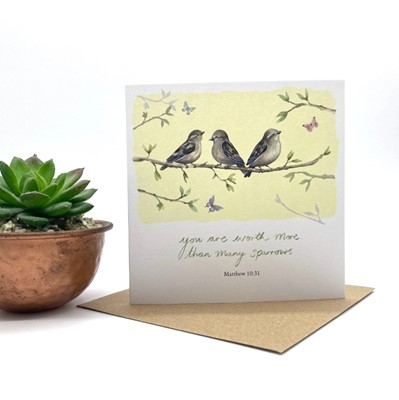 Sparrows Notecard (Cards)