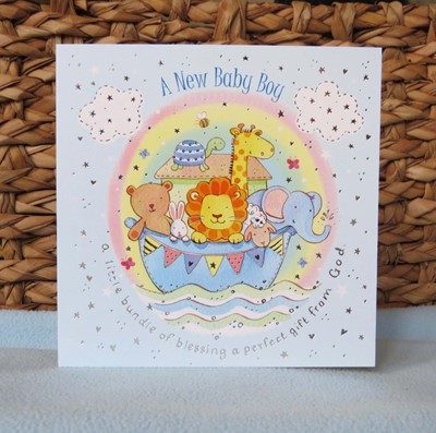 New Baby Boy Card (Cards)