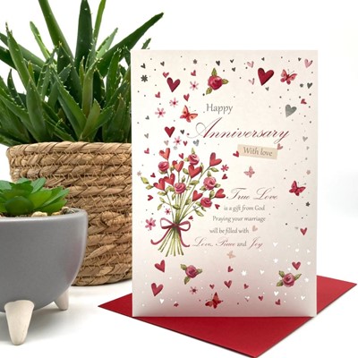 Anniversary Roses Card (Cards)
