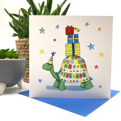 Turtle Birthday Card (Cards)