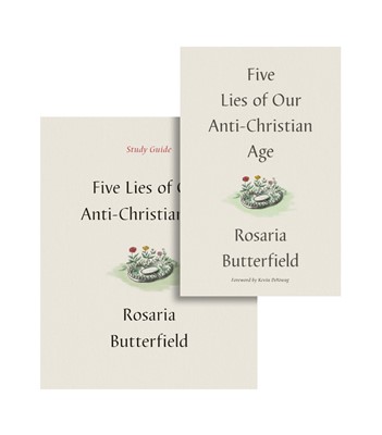 Five Lies Of Our Anti-Christian Age (Book & Study Guide) (Hard Cover)