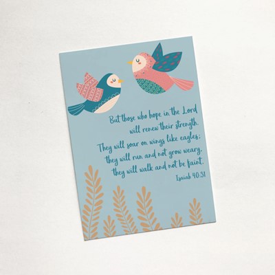 But Those Who Hope (Harvest) - Christian Sharing Card (Cards)