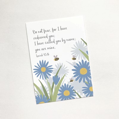 Do Not Fear (Bees) - Christian Sharing Card (Cards)