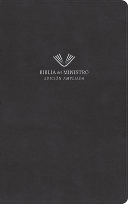 RVR 1960 Biblia Del Ministro, Edición Ampliada, Negro (Bonded Leather)