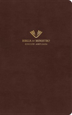 RVR 1960 Biblia Del Ministro, EdicióN Ampliada, Caoba (Imitation Leather)