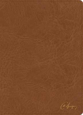 KJV Spurgeon Study Bible, Tan Leathertouch (Imitation Leather)