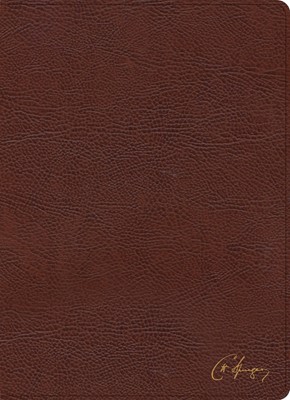 KJV Spurgeon Study Bible, Brown Bonded Leather (Bonded Leather)