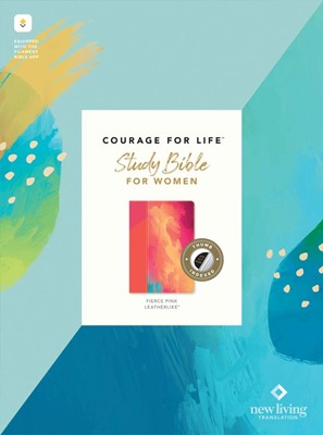 NLT Courage for Life Study Bible for Women, Filament Edition (Imitation Leather)