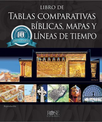 Libro De Tablas Comparativas Bíblicas, Mapas Y LíNeas De Tie (Hard Cover)