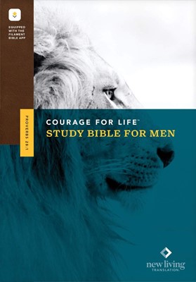 NLT Courage for Life Study Bible for Men, Filament Edition (Paperback)