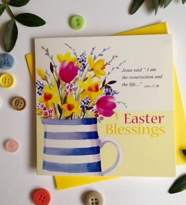 Easter Bloom Easter Cards (Pack of 5) (Cards)
