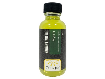 Anointing Oil Myrrh 1 Oz Bottle