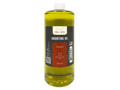 Anointing Oil Cassia Refill 32 Oz Bottle