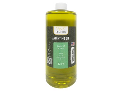 Anointing Oil Cedars of Lebanon Refill 32 Oz Bottle