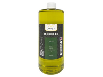 Anointing Oil Myrrh Refill 32 Oz Bottle