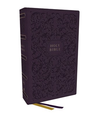 KJV Center-Column Reference Bible, Purple (Imitation Leather)