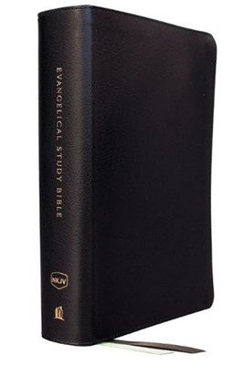 NKJV Evangelical Study Bible, Black Bonded Leather (Bonded Leather)