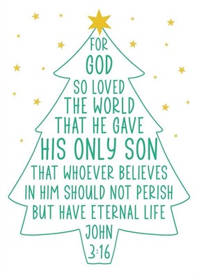 For God So Loved Christmas Cards (pack of 10) (Cards)