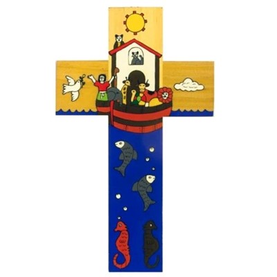 12cm Noah's Ark Cross (General Merchandise)