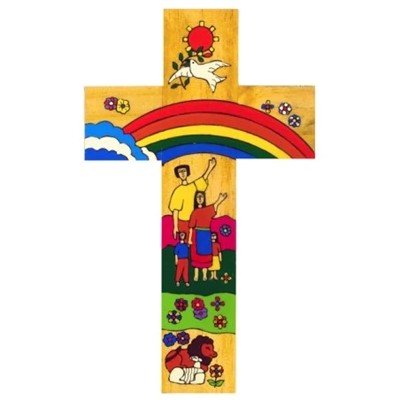 12cm Rainbow Cross (General Merchandise)