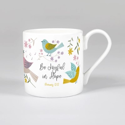Joyful in Hope (Birds of Joy) Bone China Mug (General Merchandise)