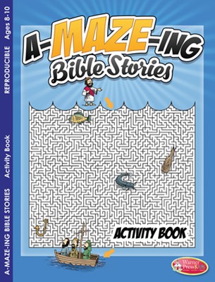 A-Maze-Ing Bible Stories Activity Book (Paperback)
