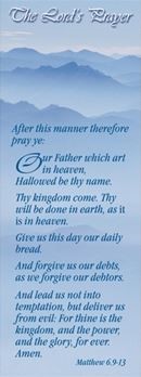 The Lord's Prayer - Bible Passage Bookmarks (10 pack) (Bookmark)