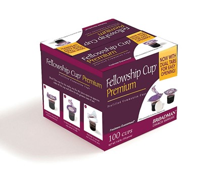 Fellowship Cup Premium Box of 100 - Prefilled Communion Cups (General Merchandise)