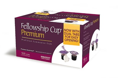Fellowship Cup Premium Box of 500 - Prefilled Communion Cups (General Merchandise)