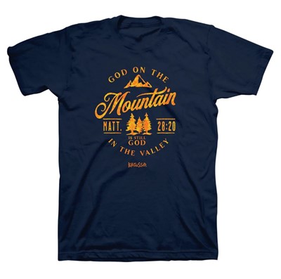 God on the Mountain T-Shirt, 2XLarge (General Merchandise)