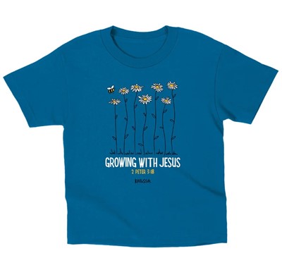 Growing with Jesus Kids T-Shirt, Medium (General Merchandise)