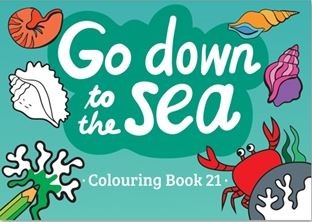 Go Down to the Sea Colouring Book (Paperback)