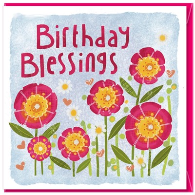 Birthday Blessings Greetings Card (Cards)