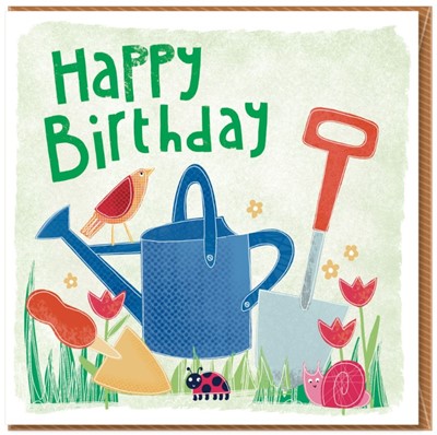 Happy Birthday Gardeners Greetings Card (Cards)