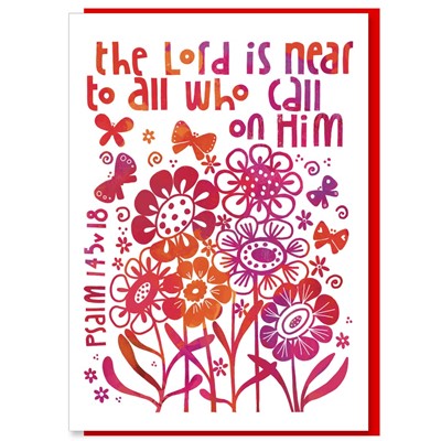 The Lord is Near Greetings Card (Cards)