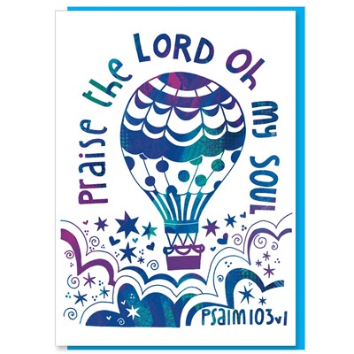 Praise the Lord Greetings Card (Cards)