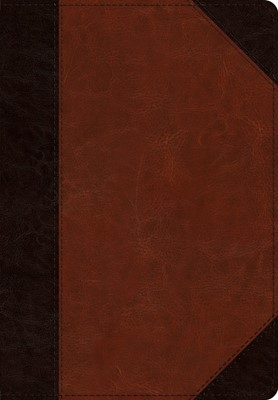 ESV Super Giant Print Bible, Brown/Cordovan (Imitation Leather)