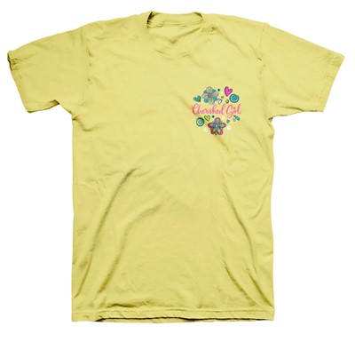 Cherished Girl God Loves You T-Shirt, Medium (General Merchandise)