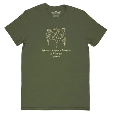 Grace & Truth Grow in Grace T-Shirt, Medium (General Merchandise)