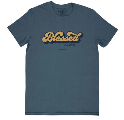 Grace & Truth Blessed T-Shirt, Medium (General Merchandise)